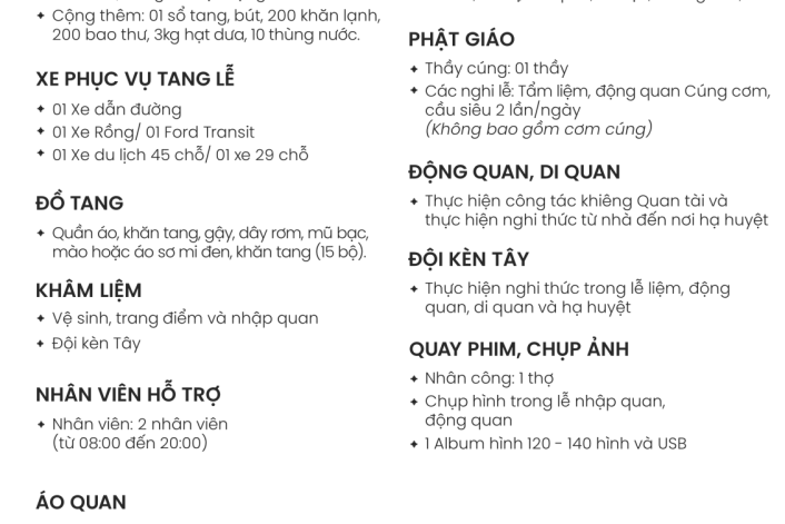 GÓI AN TÁNG