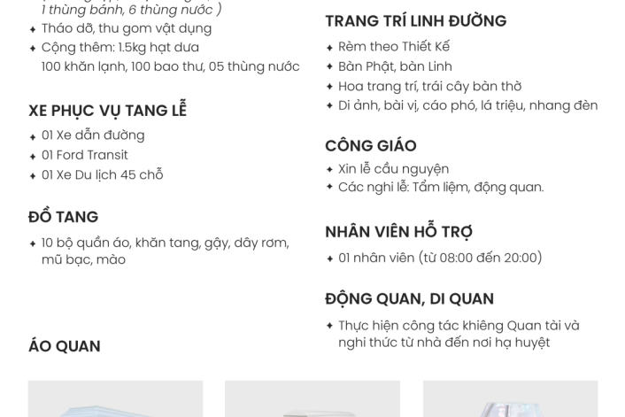 GÓI HỎA TÁNG 