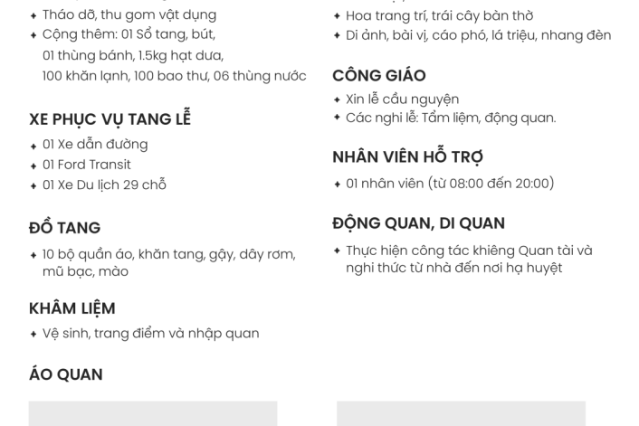 GÓI AN TÁNG