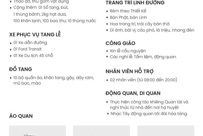GÓI HỎA TÁNG 